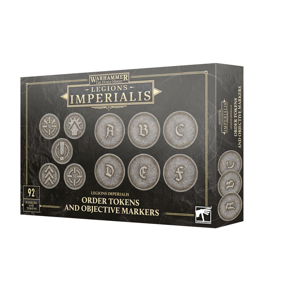 Warhammer The Horus Heresy: Legions Imperialis - Order Tokens And Objective Markers