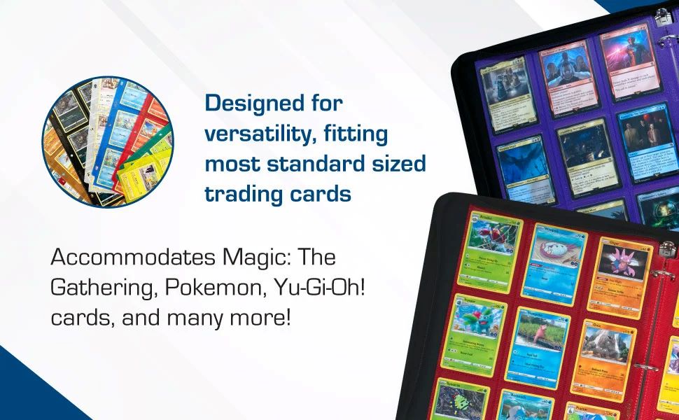 BCW: Side Loading 18-Pocket Pages - Orange