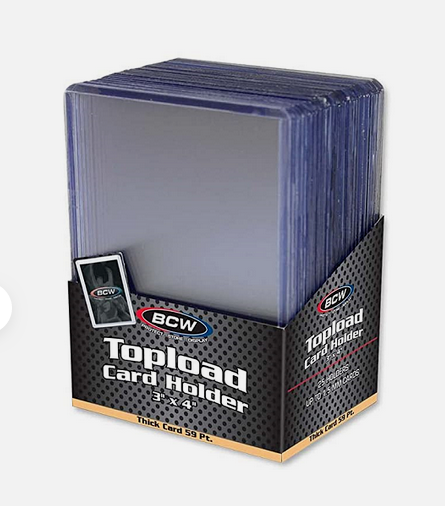 BCW: Topload Card Holder 25 Pack - 3x4 59 Point