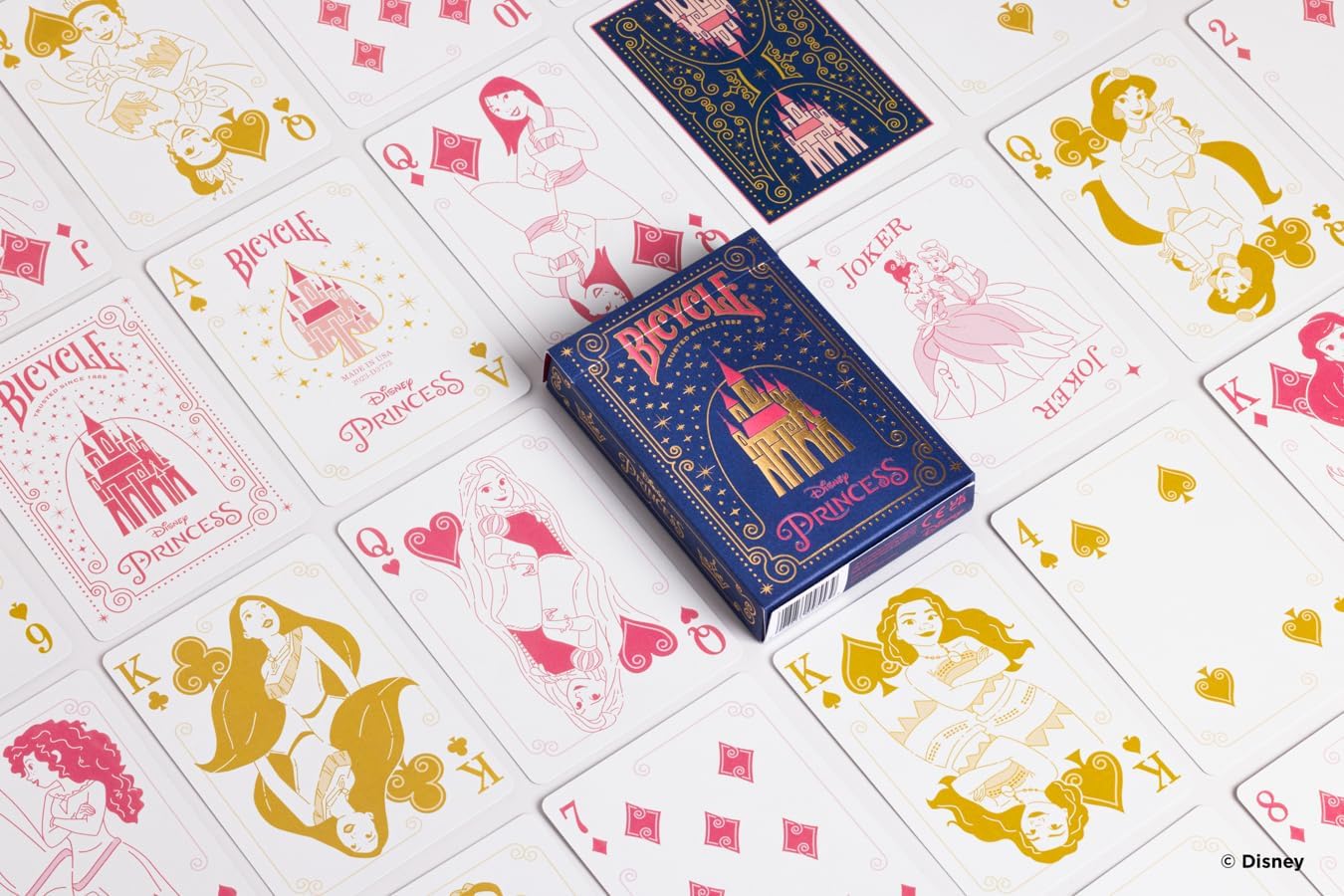 Bicycle Playing Cards: Disney Princess Blue