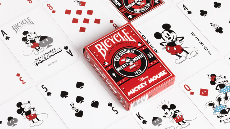 Bicycle Playing Cards: Disney Classic Mickey Mouse