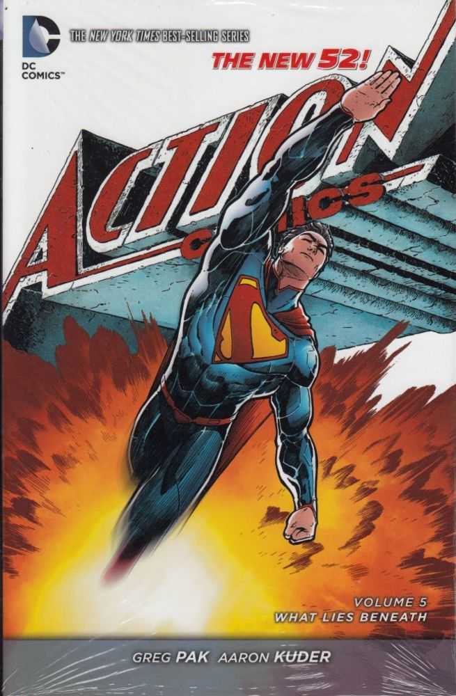 Superman Action Comics Hardcover Volume 05 What Lies Beneath (New 52)