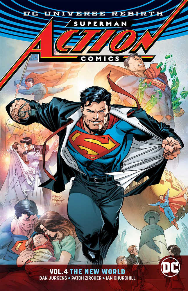 Superman: Action Comics TPB Volume 04 The New World (Rebirth)