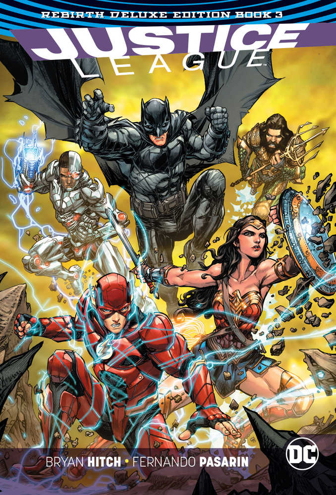 Justice League Rebirth Deluxe Collector's Hardcover Book 03