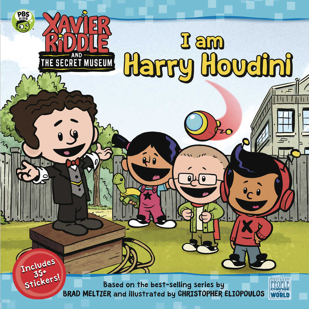 Xavier Riddle & Secret Museum Softcover I Am Harry Houdini