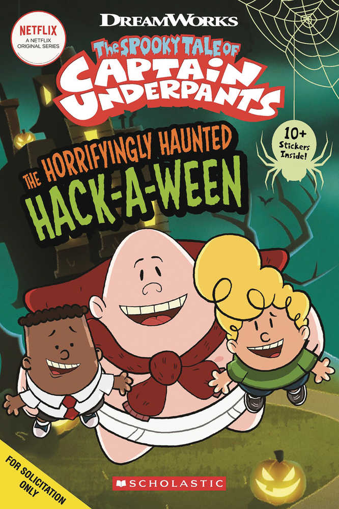 Capt Underpants Comic Reader #1 Haunted Hackaween