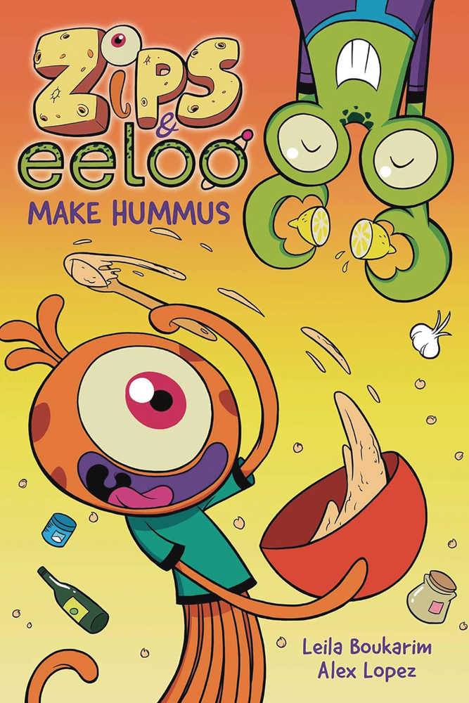 Zips And Eeloo Graphic Novel Make Hummus
