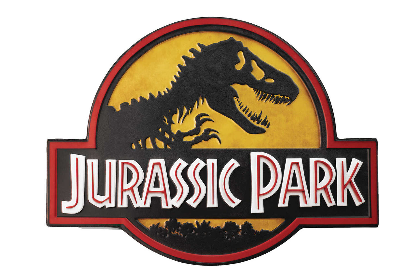 Jurassic Park Logo Metal Sign