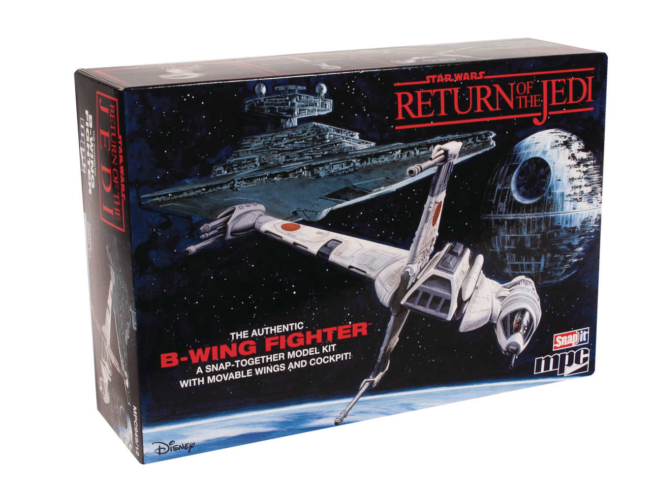 Mpc Star Wars Rotj B-Wing 1/144 Snap Model Kit