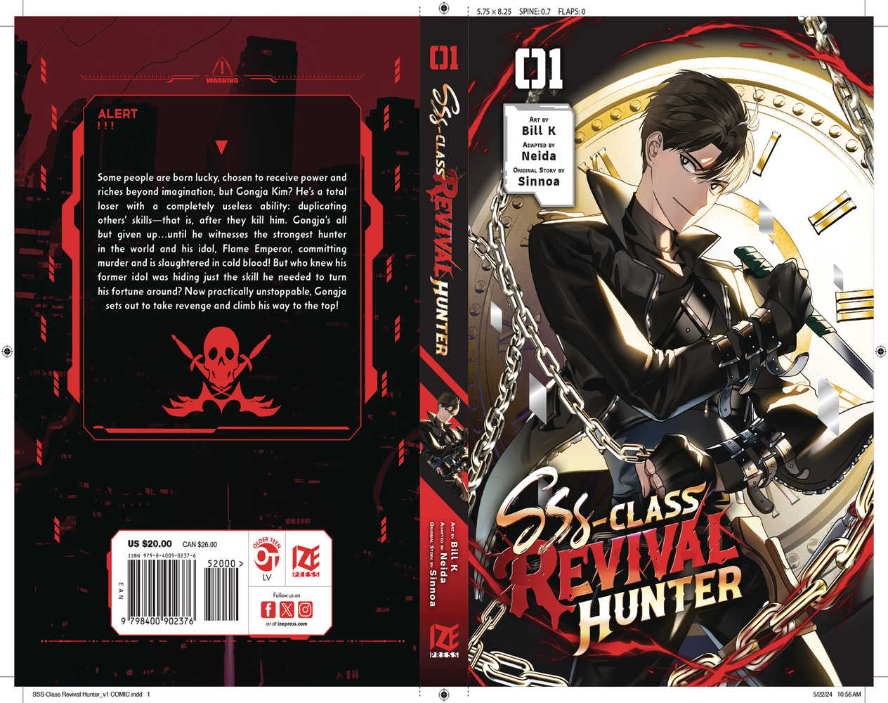 SSS Class Revival Hunter Graphic Novel Volume 01