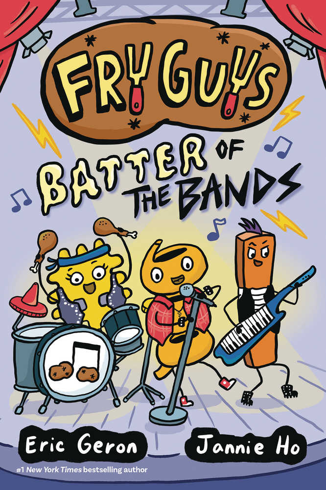 Fry Guys Graphic Novel Batter Of The Bands