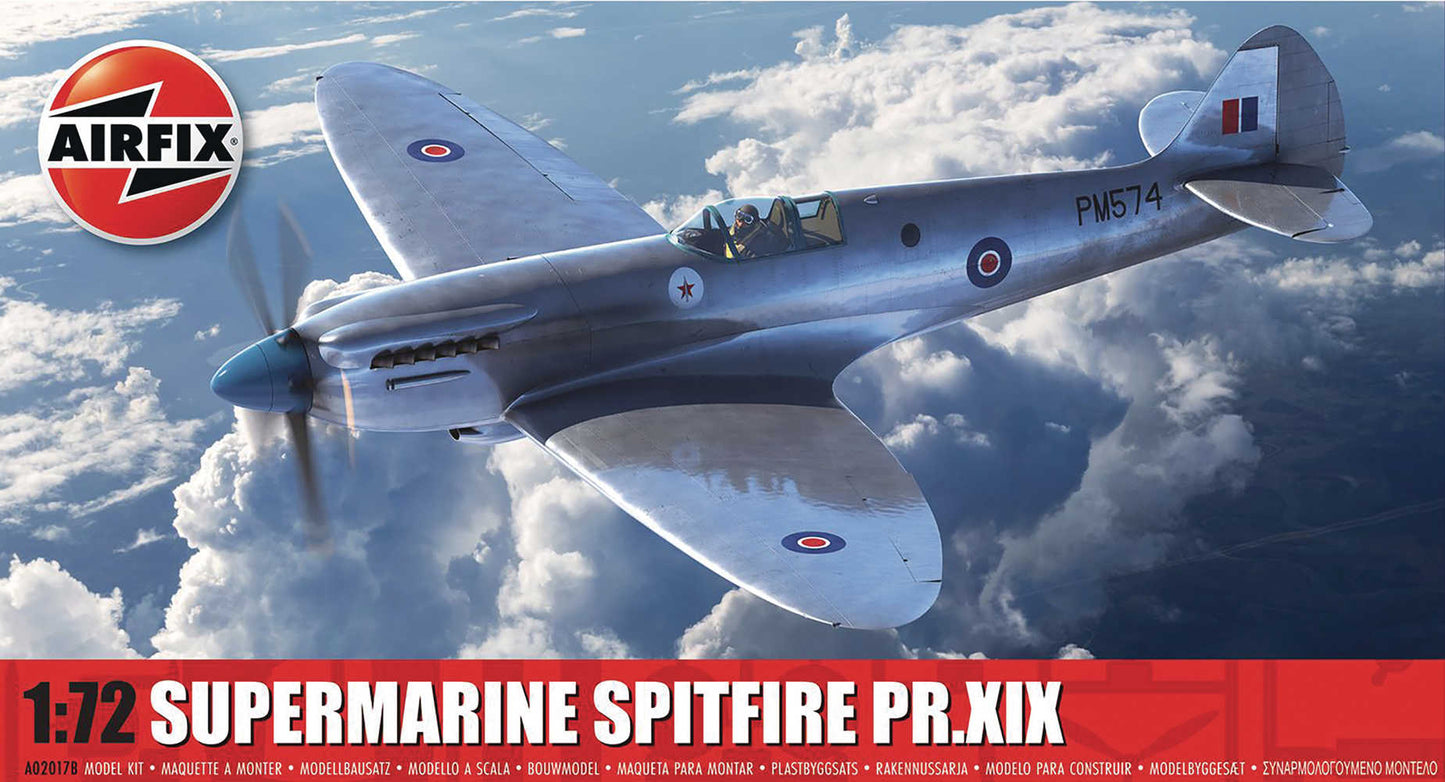 Airfix Supermarine Spitfire Pr Xix 1/72 Model Kit