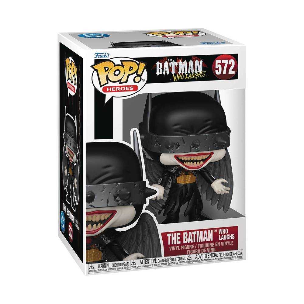 Pop Heroes: Dark Multiverse Batman Who Laughs Figure