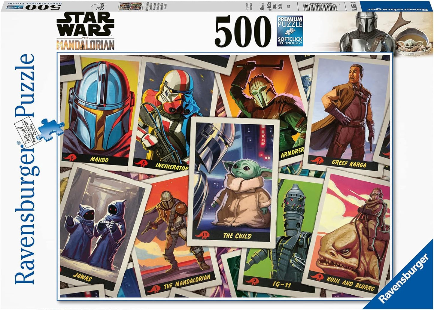 Star Wars: Jigsaw Puzzle 500 Piece - The Mandalorian The Child