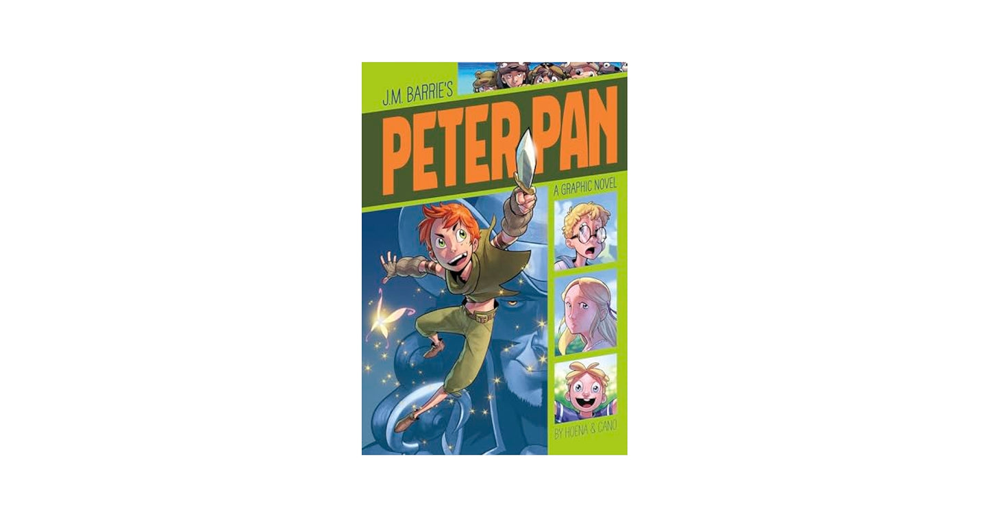 Peter Pan Stone Arch Graphic Novel