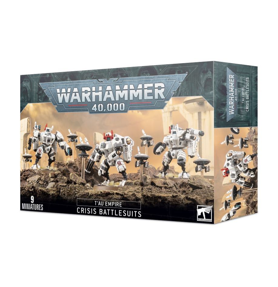 Warhammer 40,000: T'au Empire - Crisis Battlesuits