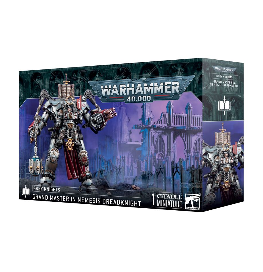 Warhammer 40,000: Grey Knights - Grand Master In Nemesis Dreadknight