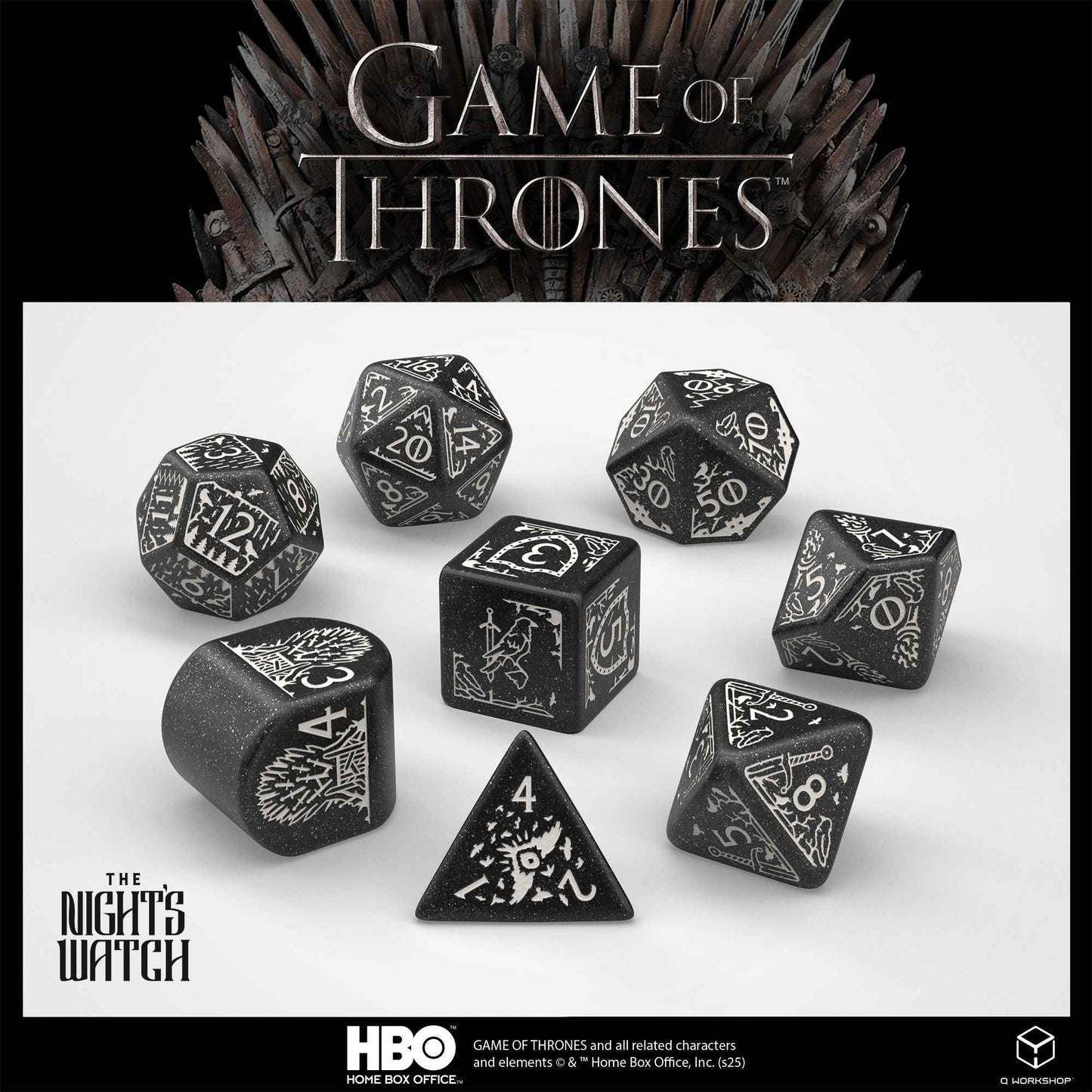 Game Of Thrones: Night Watch Dice Set