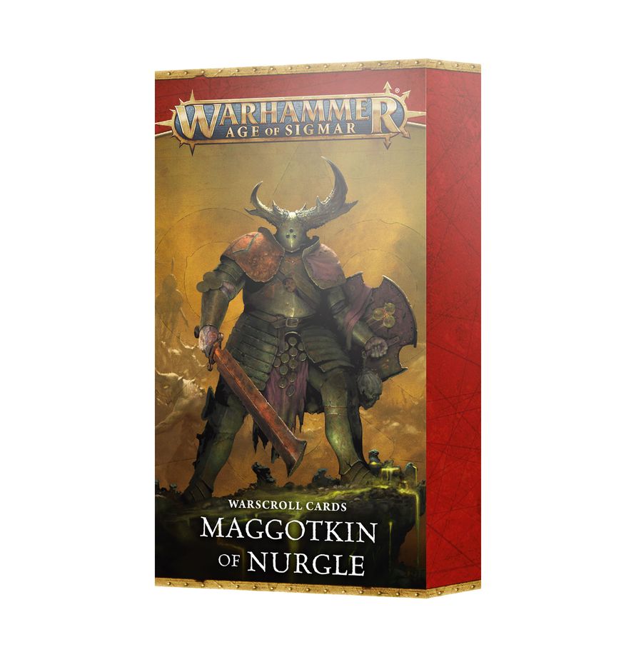 Warhammer Age Of Sigmar: Maggotkin Of Nurgle - Warscroll Cards