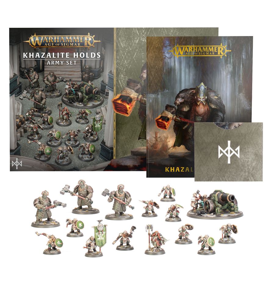 Warhammer Age Of Sigmar: Khazalite Holds Army Set