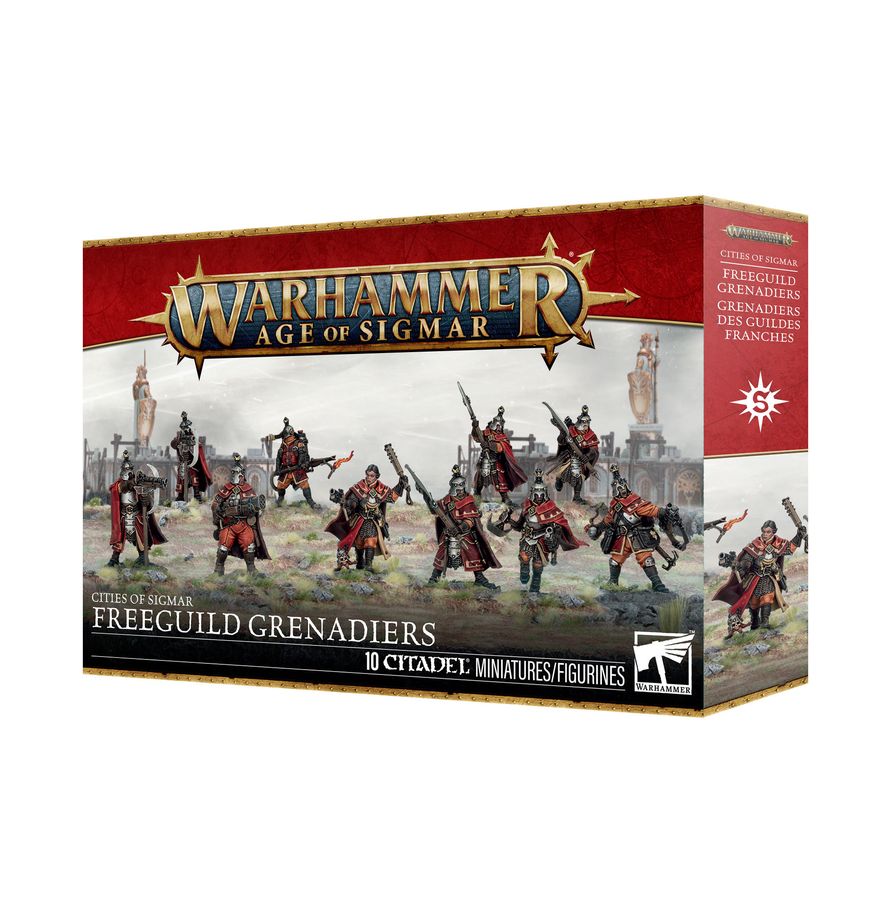 Warhammer Age Of Sigmar: Cities Of Sigmar – Freeguard Grenadiers