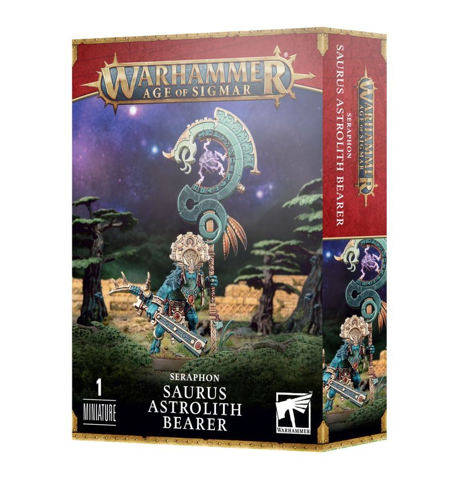 Warhammer Age Of Sigmar: Seraphon - Saurus Astrolith Bearer