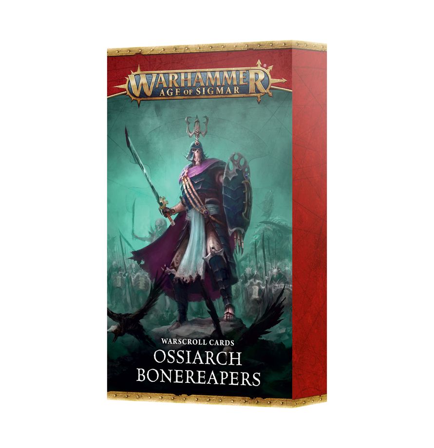 Warhammer Age Of Sigmar: Ossiarch Bonereapers - Warscroll Cards