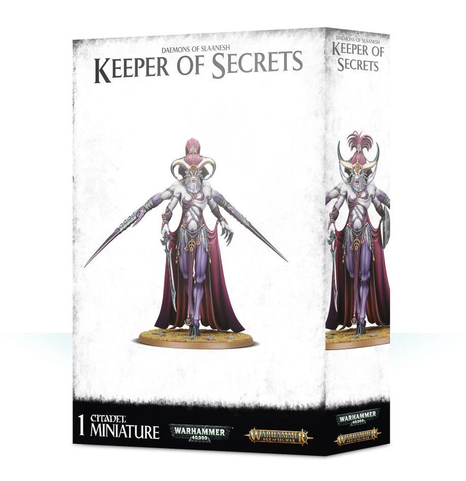 Warhammer Age Of Sigmar: Hedonites Of Slaanesh - Keeper Of Secrets