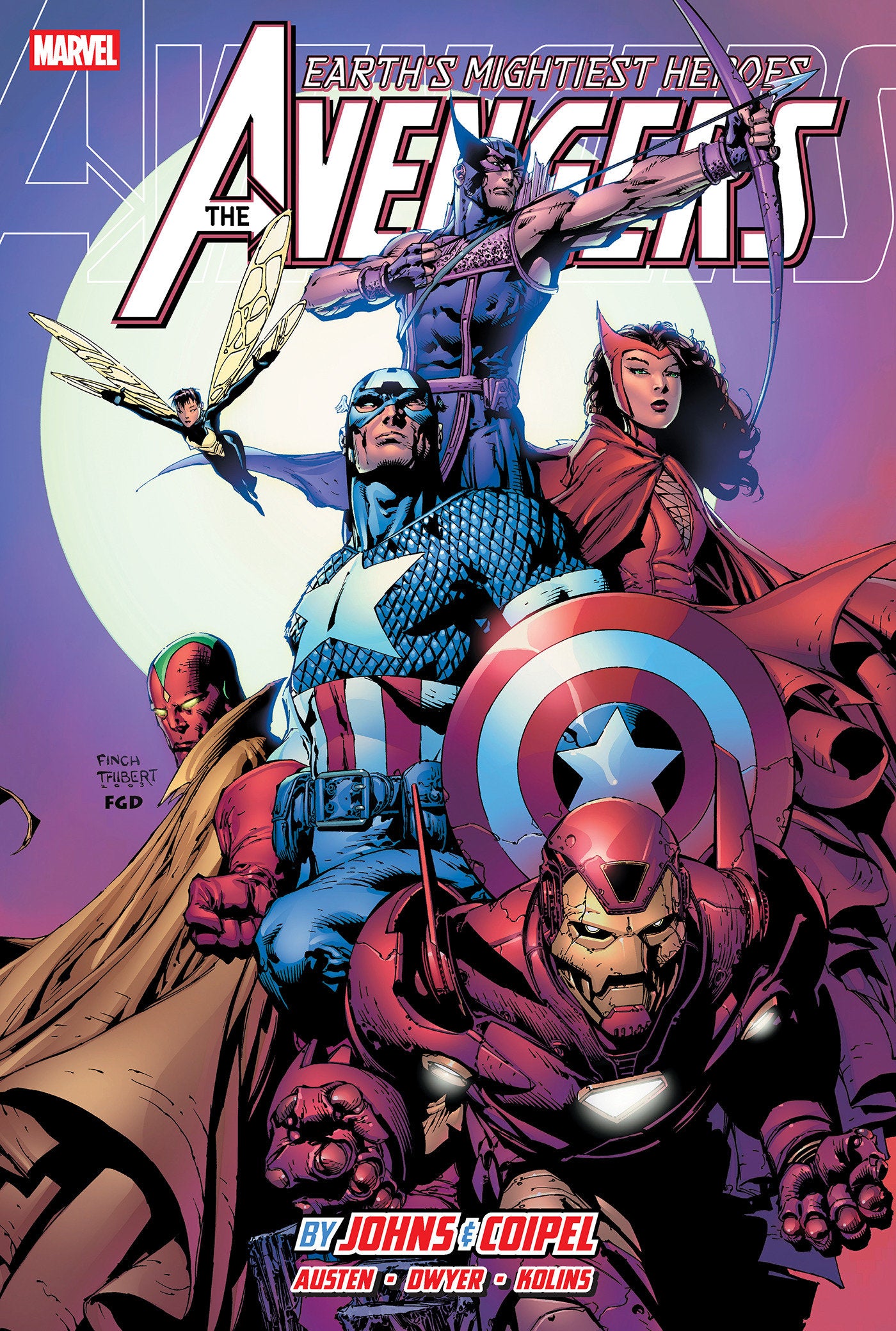 Avengers By Johns & Coipel Omnibus David Finch Cover
