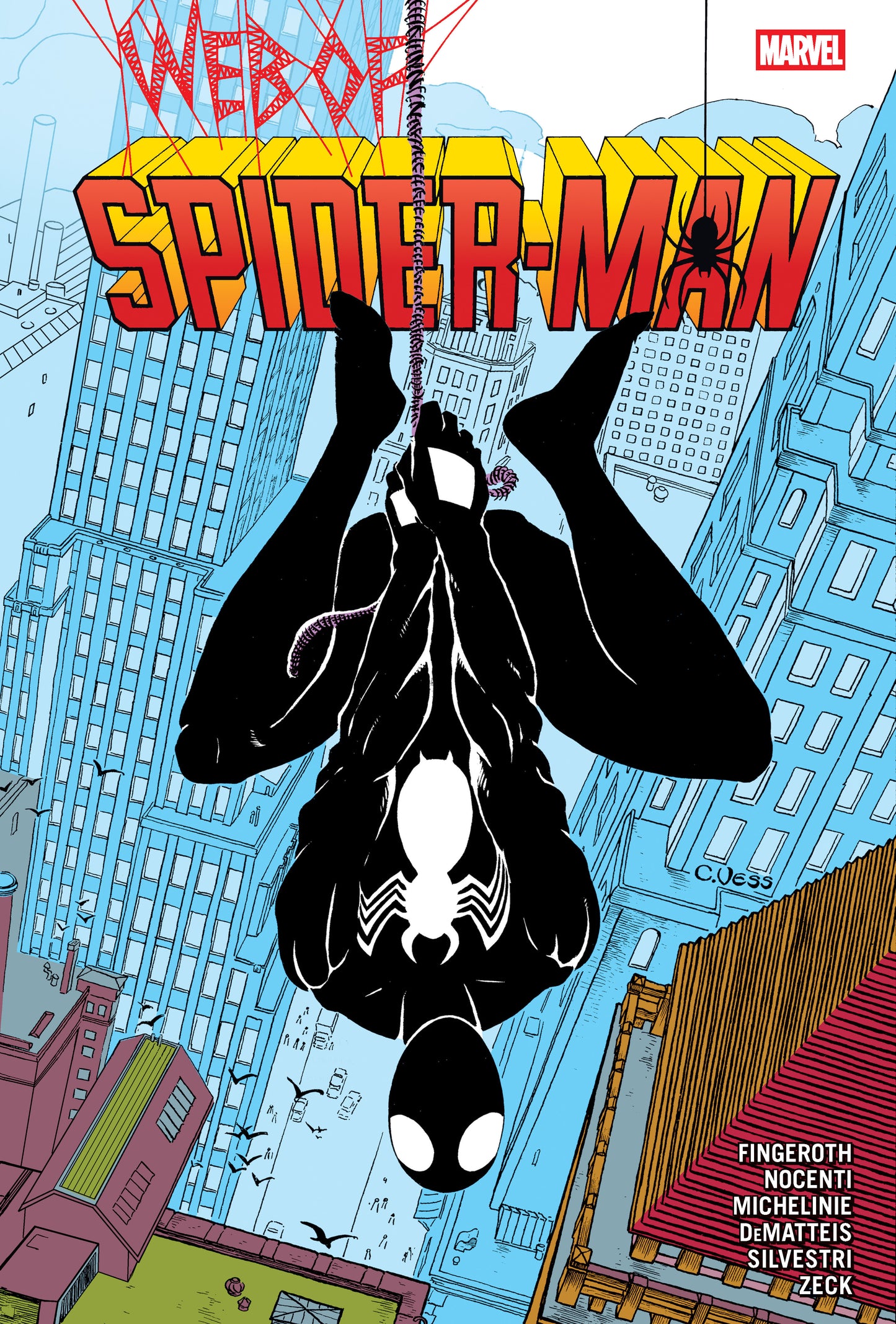 Web Of Spider-Man Omnibus Hardcover Volume 01 Charles Vess Cover