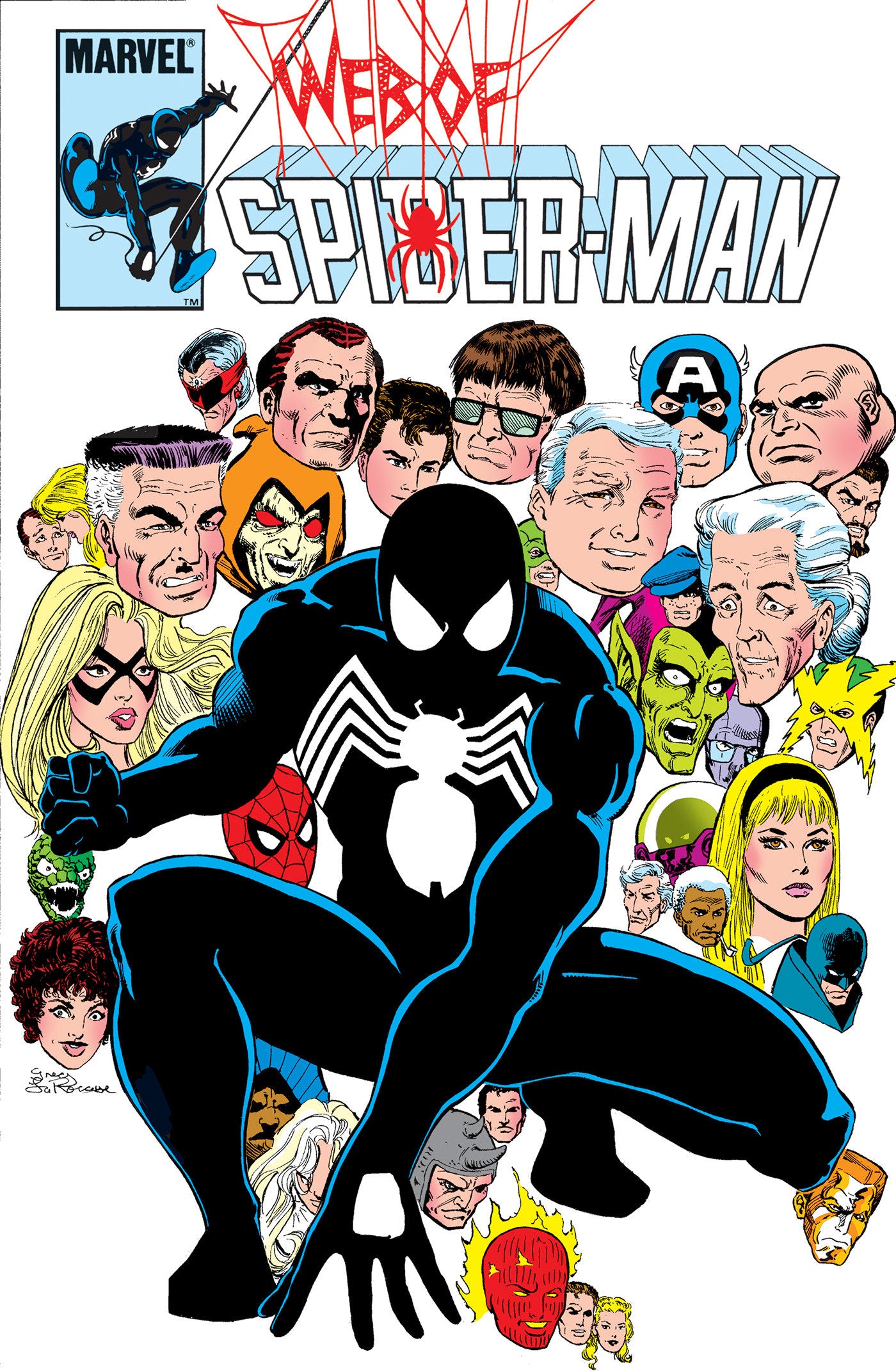 Web Of Spider-Man Omnibus Hardcover Volume 01 Greg Larocque Direct Market Variant