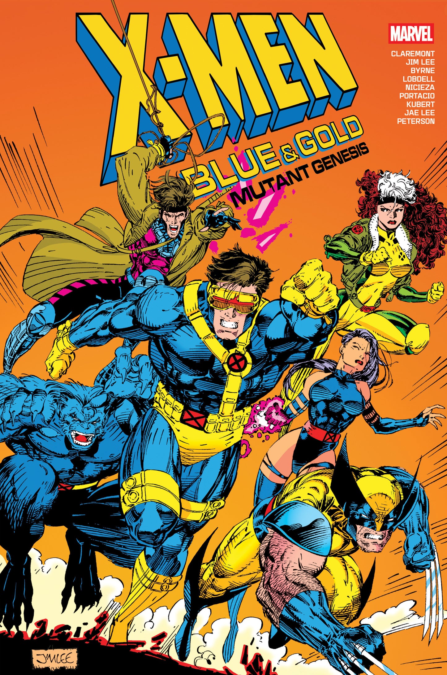 X Men: Blue & Gold Mutant Genesis Omnibus
