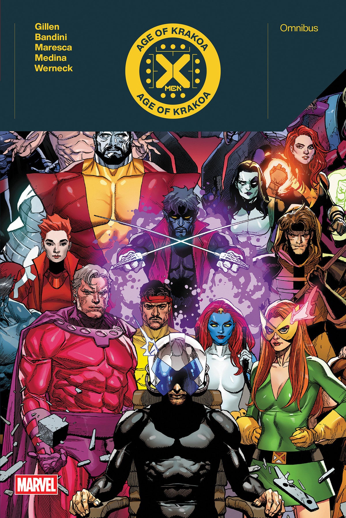 X-Men: Age Of Krakoa By Kieron Gillen Omnibus Leinil Yu Cover