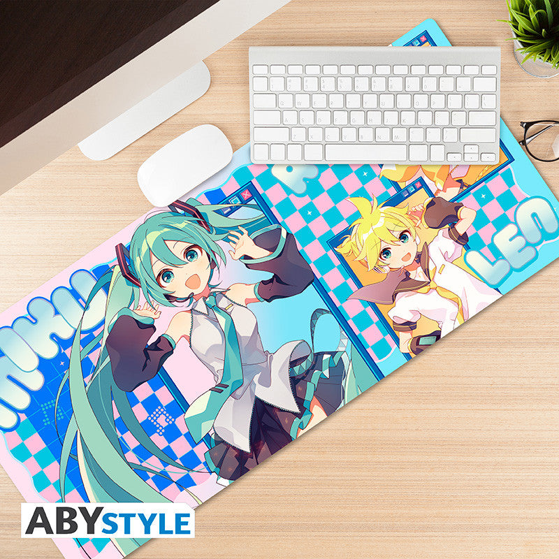 Hatsune Miku: Mousepad XXL - Miku & Friends