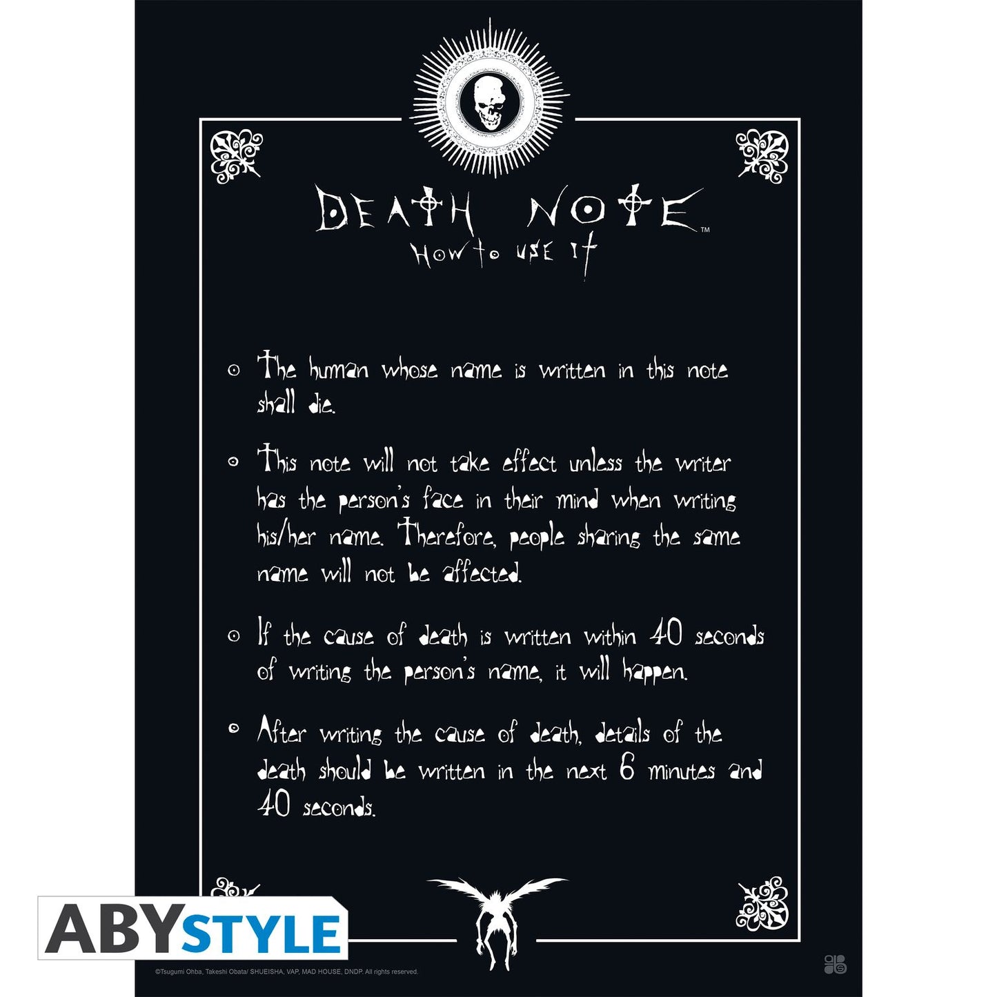 Death Note: Poster Set - Light And Death Note