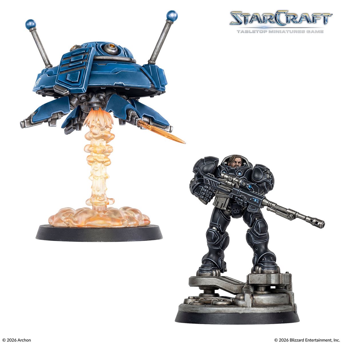 Starcraft: The Miniatures Game - Wave 1 Two Player Starter Set Founders Edition