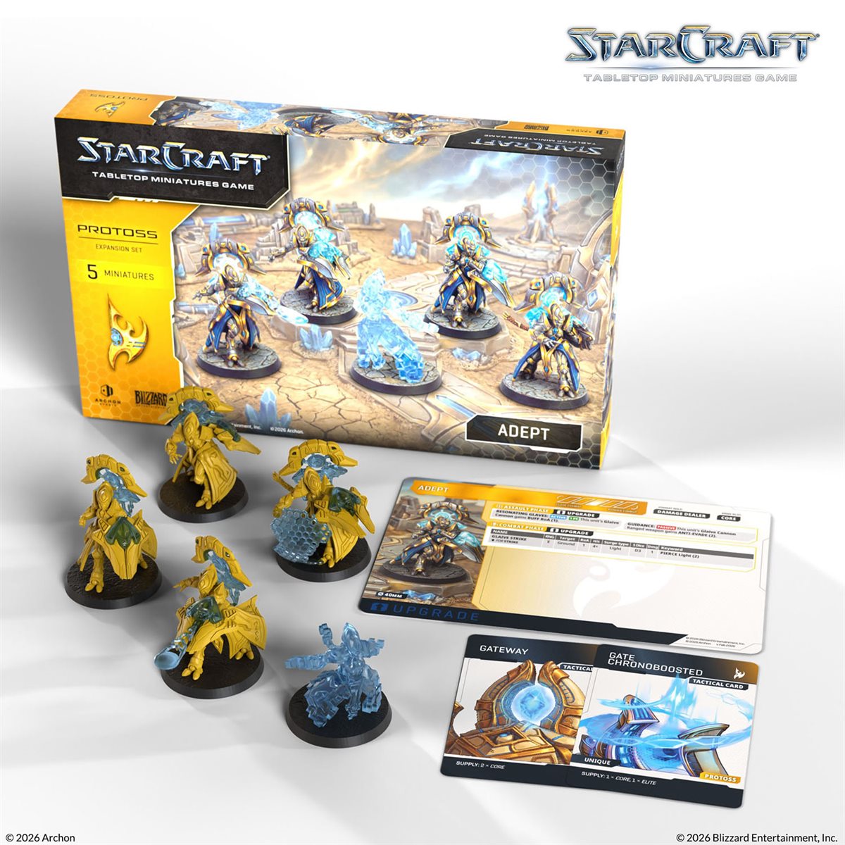 Starcraft: The Miniatures Game - Wave 1 Protoss Adept Expansion Set