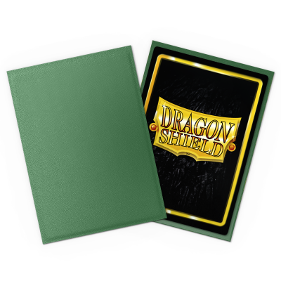Dragon Shield: Matte Non-Glare 100 Count – Forest Green