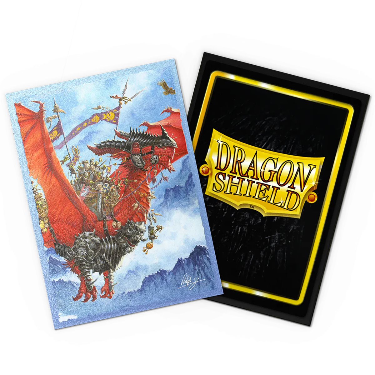 Dragon Shield: Art Dual Matte Sleeves 100 Count – The Raid