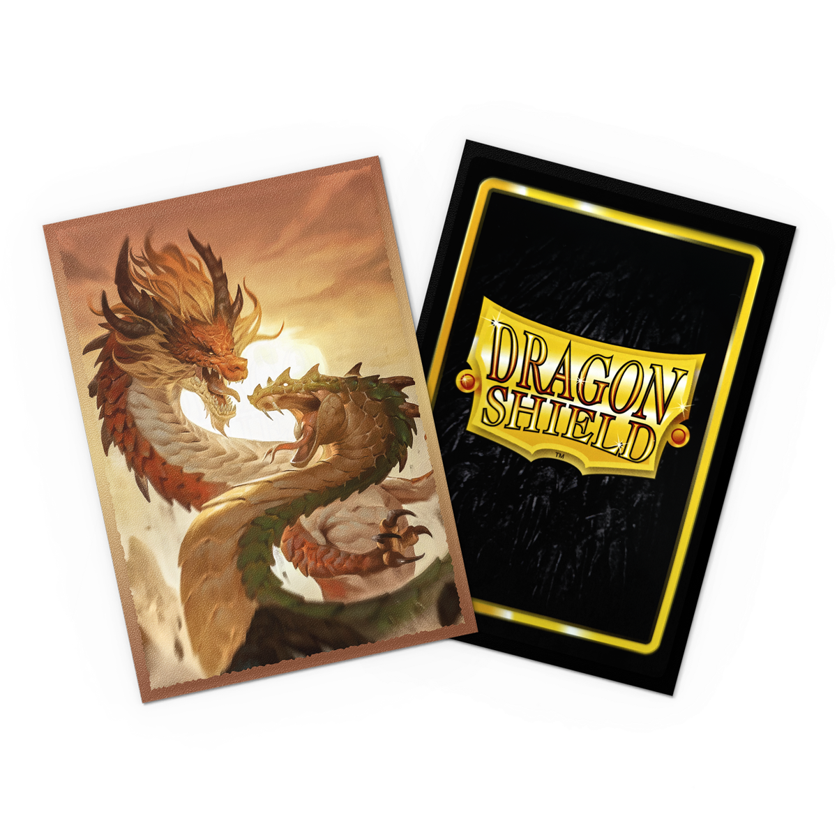Dragon Shield: Dual Matte Japanese Sleeves 60 Count – Wood Snake 2025