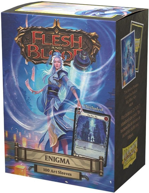 Dragon Shield: Matte Art Sleeves 100 Count – Flesh & Blood: Enigma