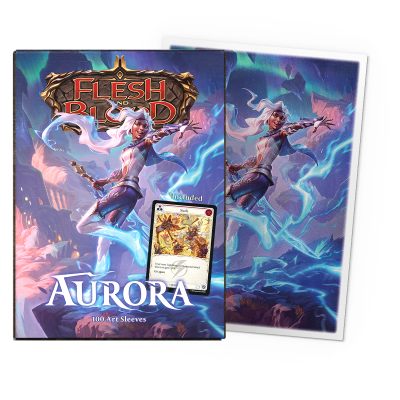 Dragon Shield: Matte Art Sleeves 100 Count – Flesh & Blood: Aurora