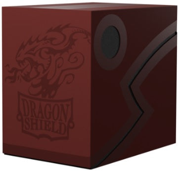 Dragon Shield: Deck Box Double Shell - Blood Red/Black