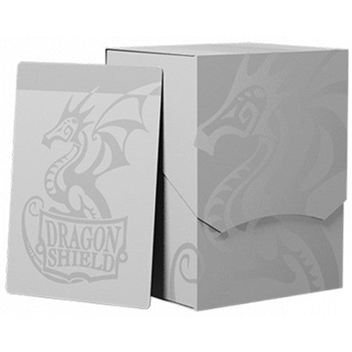 Dragon Shield: Deck Shell - Ashen White/Black