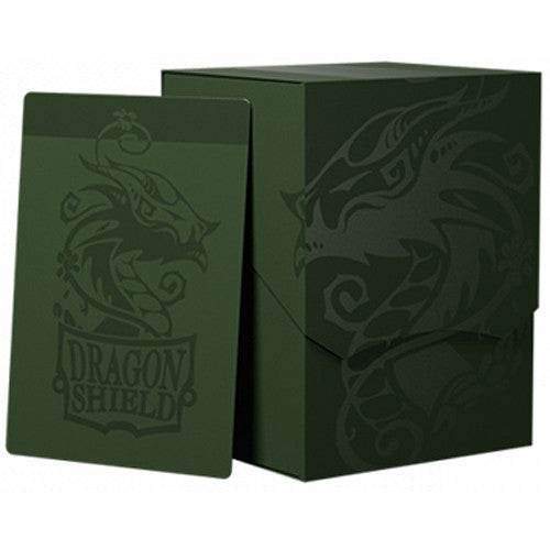 Dragon Shield: Deck Shell - Forest Green/Black