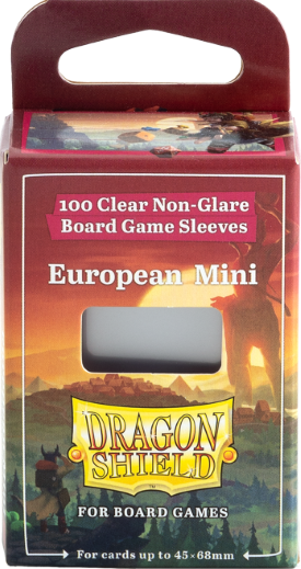 Dragon Shield: Board Game Sleeves 100 Count - Mini European