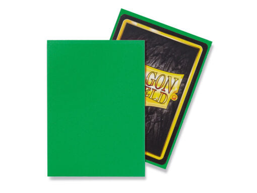 Dragon Shield: Matte Sleeves 100 Count - Apple Green