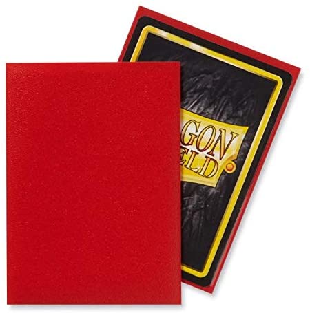 Dragon Shield: Matte Sleeves 100 Count - Crimson