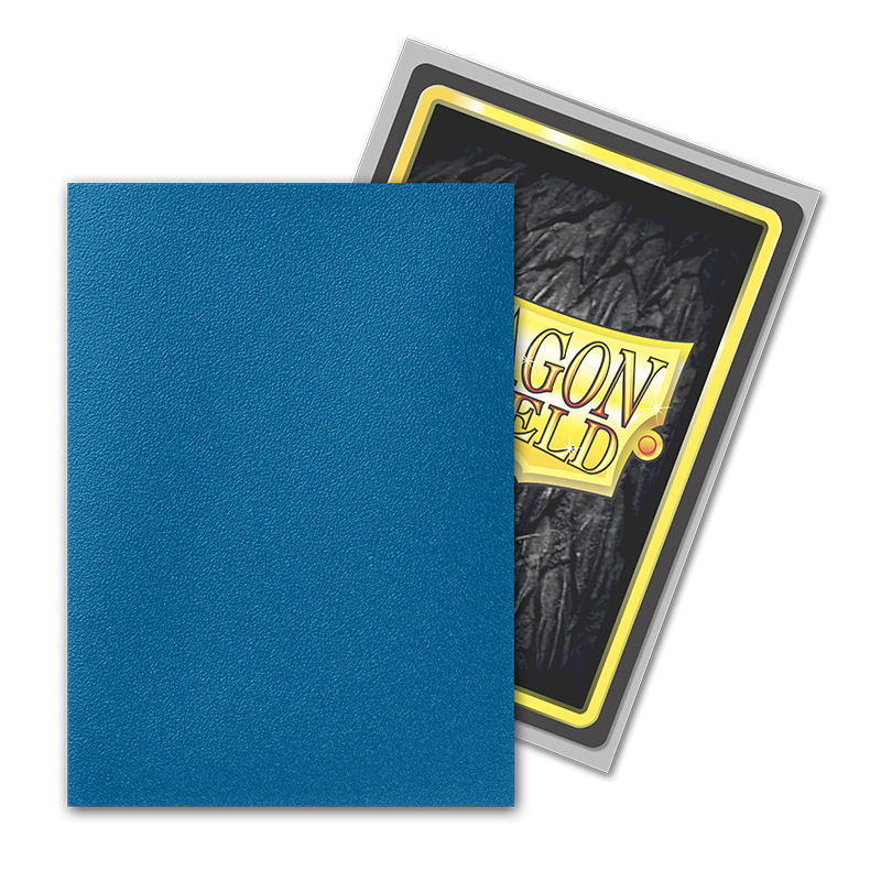 Dragon Shield: Matte Dual Anniversary Special Edition 100 Count – Cobalt & Silver