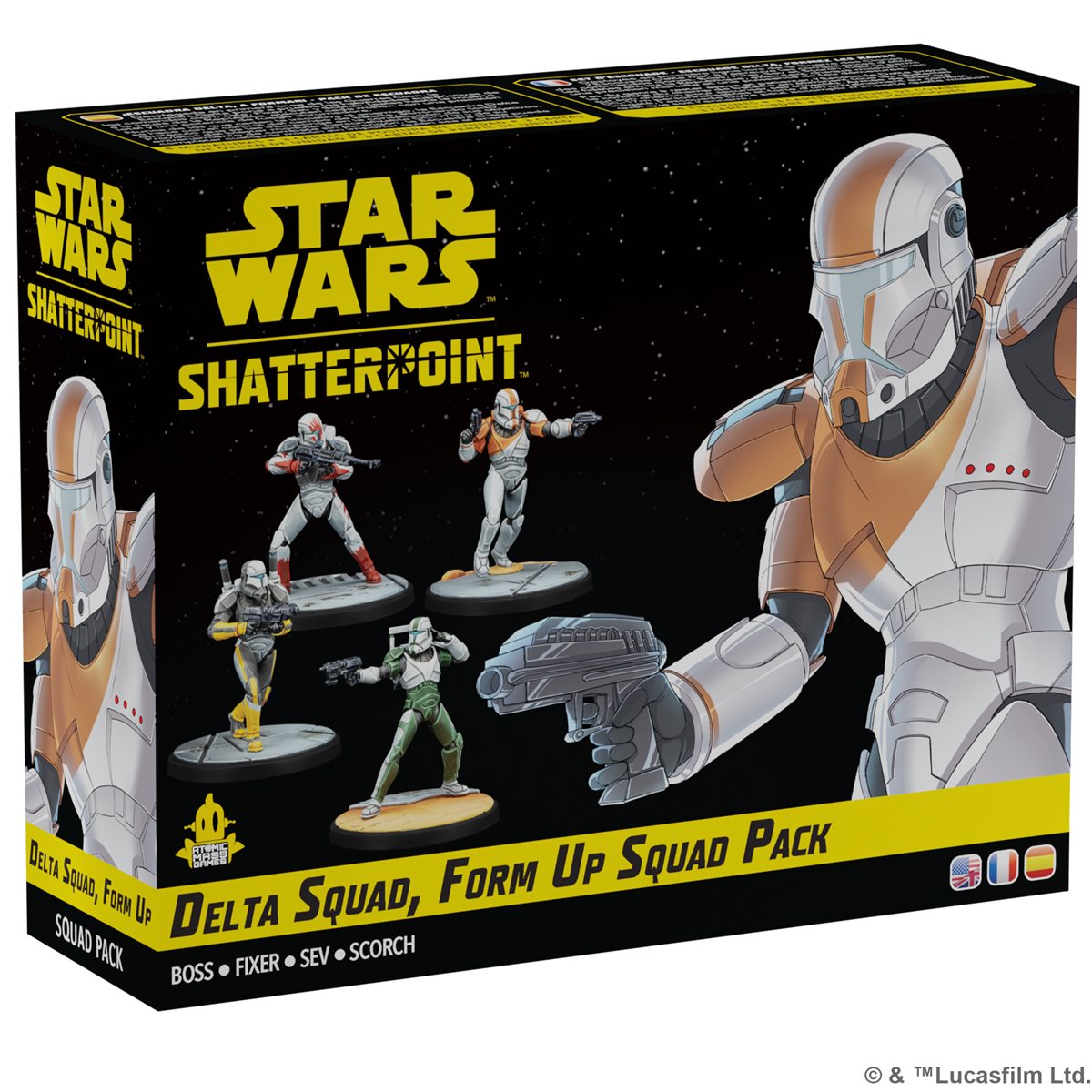 Star Wars: Shatterpoint - Delta Squad, Form UP Squad Pack